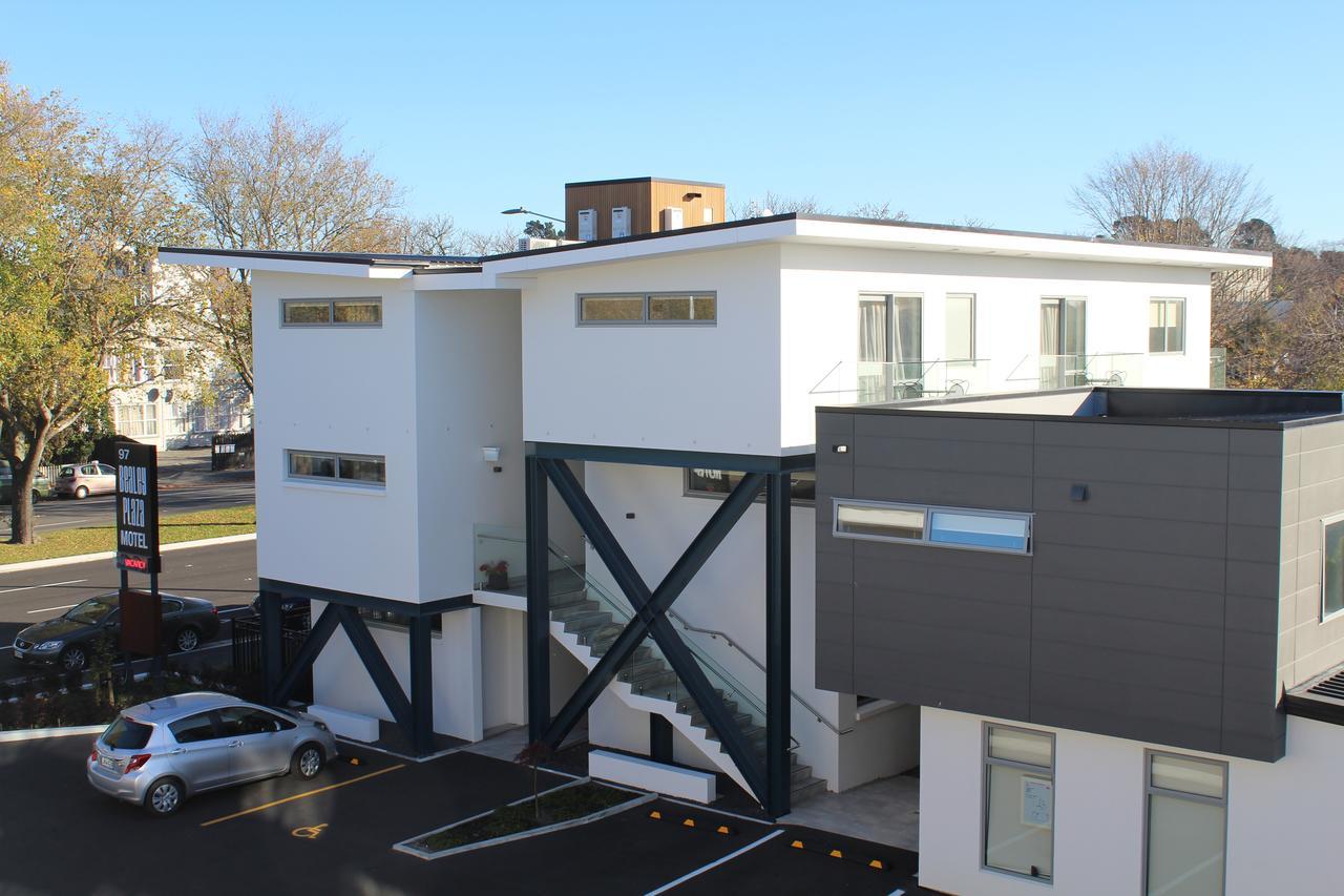 Bealey Plaza Motel Christchurch Exteriör bild The building in 2018