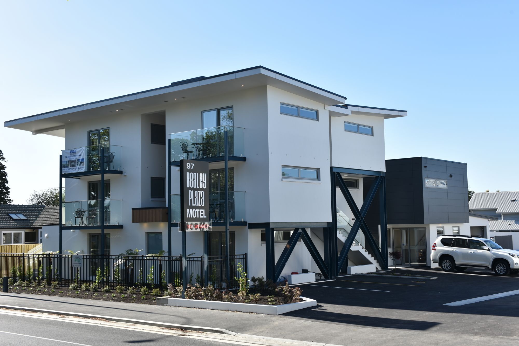 Bealey Plaza Motel Christchurch Exteriör bild